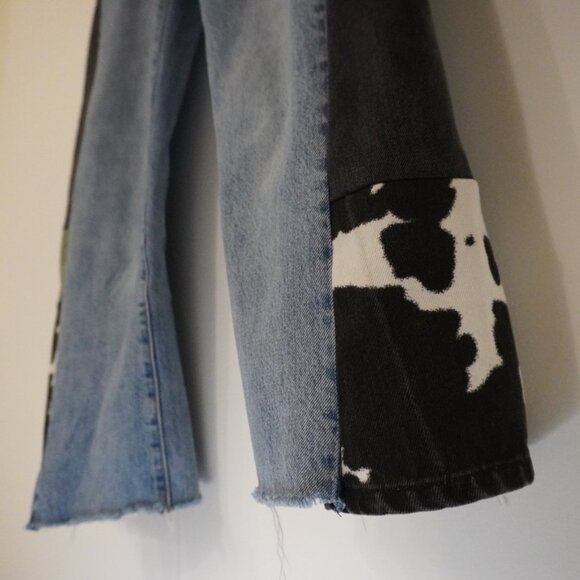 Denim Forum Aritzia - Custom Wide-Leg Designer-Inspired Jeans - Picture 9 of 15